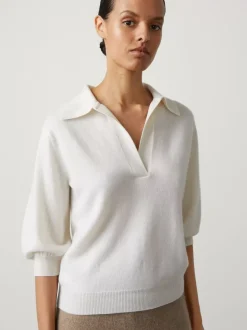 Cheap The Kimberly Polo Neck Top Women Tops