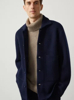 Store The Louis Overshirt Men Coats & Jackets