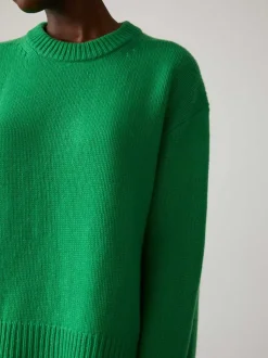 Flash Sale The Noor Sweater | Green Cashmere Sweater Women Women Sweaters