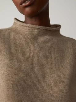 Hot The Sandy Sweater | Mock Neck Cashmere Sweater Women Sweaters