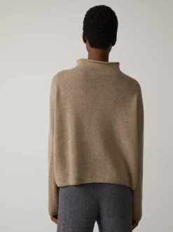 Hot The Sandy Sweater | Mock Neck Cashmere Sweater Women Sweaters
