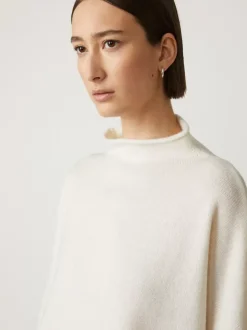 Shop The Sandy Sweater | Mock Neck Cashmere Sweater Women Sweaters