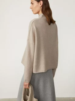 Hot The Y Sweater | Mock Neck Cashmere Sweater Women Sweaters