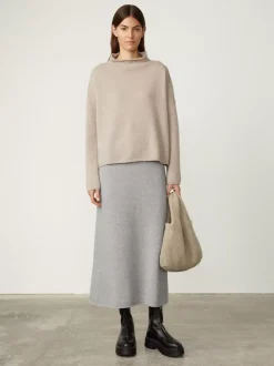 Hot The Y Sweater | Mock Neck Cashmere Sweater Women Sweaters