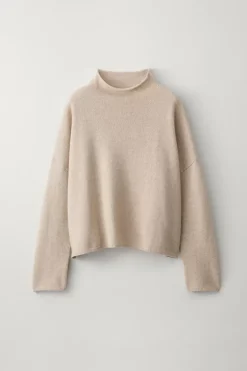 Hot The Y Sweater | Mock Neck Cashmere Sweater Women Sweaters
